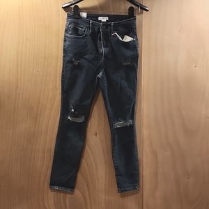 Good American Always Fits jeans. Blue size 6-12